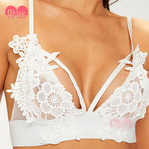 El último Diseño de la Rosa de La <span class=keywords><strong>Chica</strong></span> Joven <span class=keywords><strong>Sexy</strong></span> Sheer Tops sin Sujetador Sujetador Inalámbrica - Product Image 5