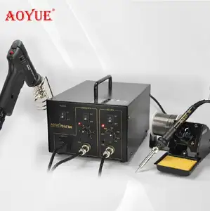 2 in 1 BGA soldering Station AOYUE 701A+ PCB chips repair machine with Electric Vacuum Pump and soldering gun
