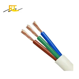 Household Wiring electric cable code rvv 4x0.75mm2 4 core wire