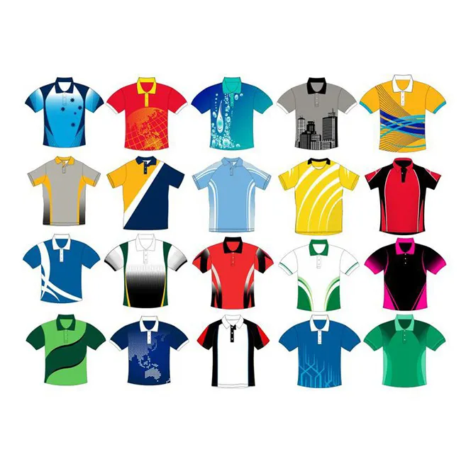 Polyester/Spandex Golf Polo Shirts Voor Mannen 60% Katoen 40% Polyester Polo Shirts