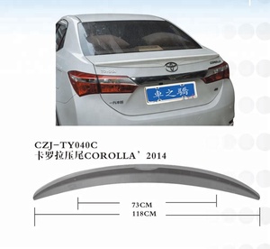 CZJ para <span class=keywords><strong>toyota</strong></span> <span class=keywords><strong>COROLLA</strong></span> 2014 + alerón trasero de coche - Product Image 3