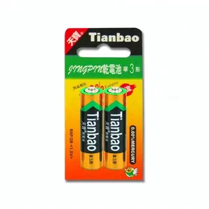 Batería Tianbao R6P AA1.5v de alta potencia