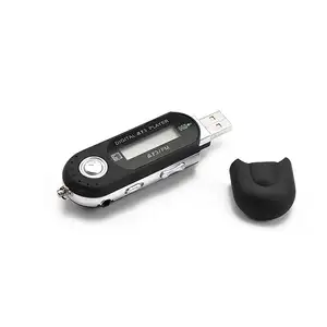 Ücretsiz kargo dijital MP3 çalar FM radyo ile USB Flash sürücü taşınabilir ses WMA ses ses kaydedici kayıt LCD ekran
