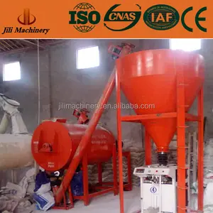 Horizontal Twin-Shaft Blade New design low energy consumption Powder mixer,Dry mortar mixing