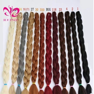 Tóc Nối Bện Jumbo Ombre 48Inch 165G Tóc Móc Nối Jumbo Biểu Hiện Tổng Hợp - Product Image 2