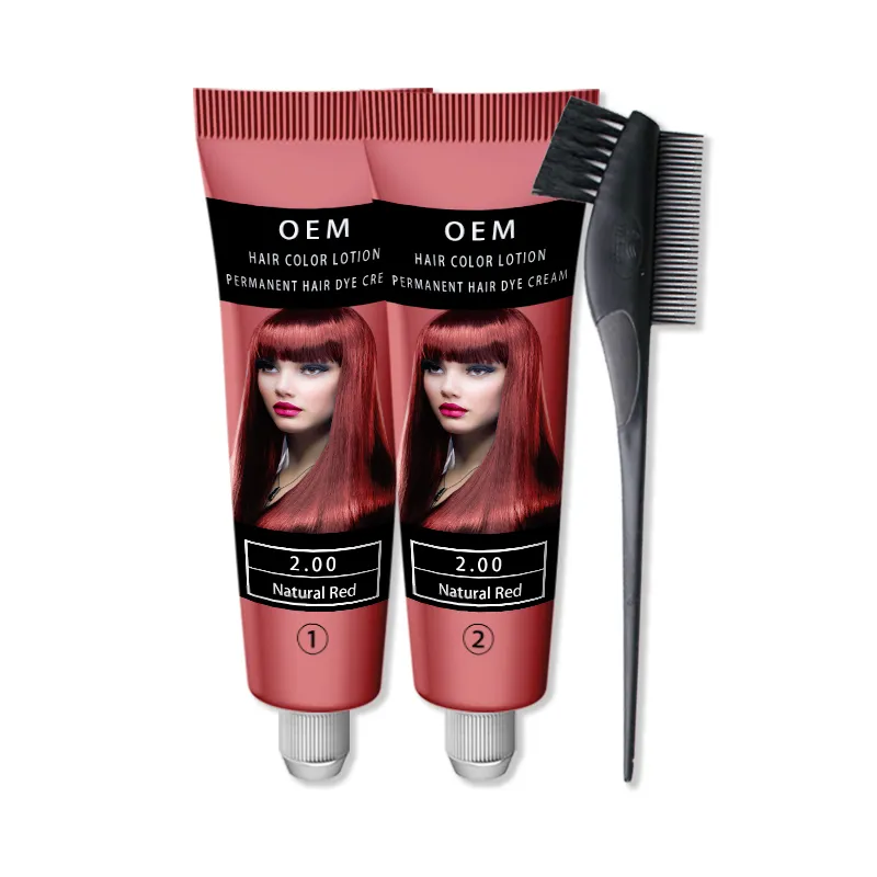 Aluminium Tube 60ml Entwickler 60ml Farbstoff Permanente Farbe Crazy Hair Dye Haarfarbe Creme