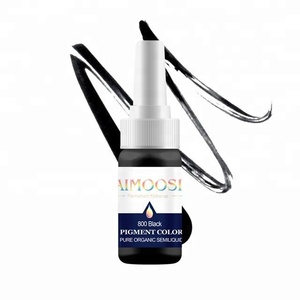 Aimoosi Nano puro pigmento Microblading <span class=keywords><strong>para</strong></span> Semi-permanente maquillaje pigmento ceja labio tatuaje tinta bordado 35 color - Product Image 4