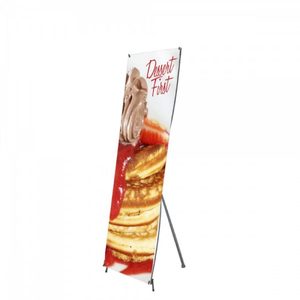 Soporte de Marco <span class=keywords><strong>X</strong></span> de alta calidad Tamaño de la pancarta de exhibición 60X160 cm 80X180 cm para la venta de hamburguesas - Product Image 2