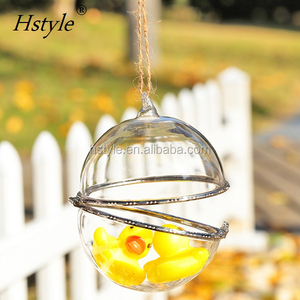 Wedding <strong>Glass</strong> Balls DIY Christmas Ornament Ball <strong>Glass</strong> Pendant <strong>Open</strong> Filled Xmas Tree Decoration (Only <strong>Glass</strong>) Party Event SSD117 - Product Image 1