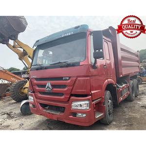 Howo Sinotruck การทำเหมืองแร่รถบรรทุกหนักโหลด Howo 371hp 375hp ขาย Tipper ในแอฟริกา - Product Image 1