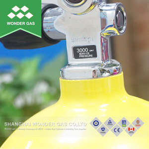 <strong>Valves</strong> Equipped 9.6L Scuba Diving <strong>Oxygen</strong> <strong>Tank</strong> Used <strong>Oxygen</strong> <strong>Tanks</strong> - Product Image 6
