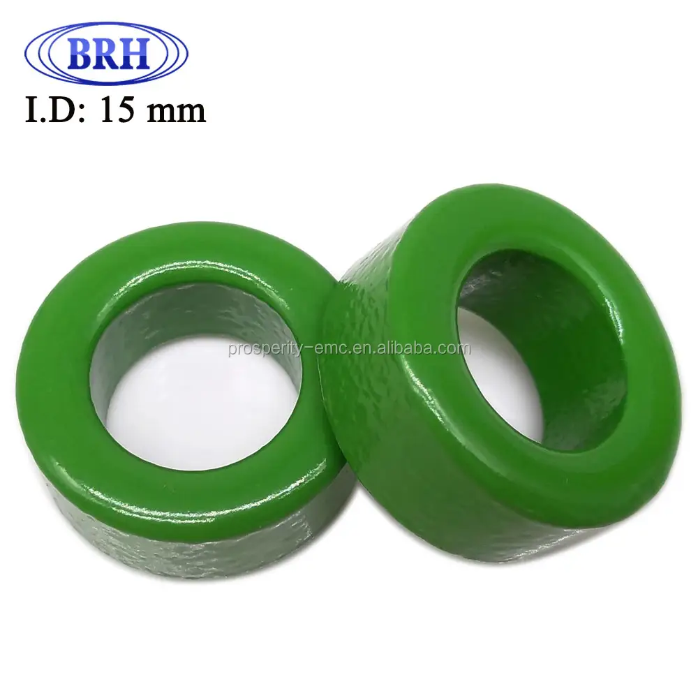 High frequency green mnzn ferrite toroidal core for coil inductor