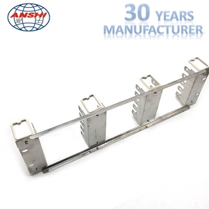 19 inch 3U thép không gỉ khung kim loại lõm trở lại gắn kết 201 100 cặp <span class=keywords><strong>Krone</strong></span> mô-đun cho viễn thông sản phẩm - Product Image 3