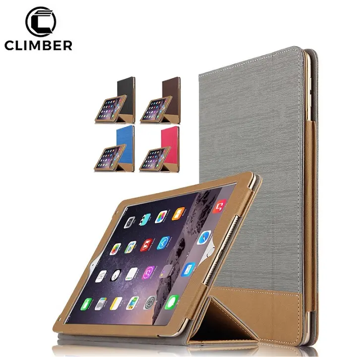 OEM Antichoc Flip En Cuir PU Couverture de Stand Tablet Pour iPad Air Mini 2 3 4 Cas Pour iPad Pro Tablet cas