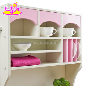 Le ragazze lussuose di nuovo design fingono di giocare a giocattoli <span class=keywords><strong>cucina</strong></span> in <span class=keywords><strong>legno</strong></span> rosa <span class=keywords><strong>giocattolo</strong></span> W10C281 - Product Image 3