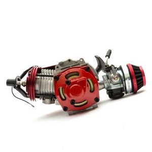 Motor de <span class=keywords><strong>Carreras</strong></span> de 49cc y 2 Tiempos Refrigerado por Aire para Minimoto, Quad y Moto de Cross en Rojo - Product Image 4