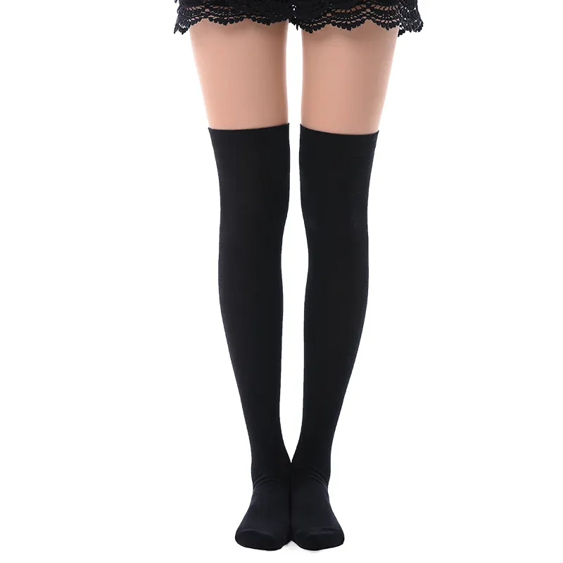 MEIKAN 18 Color Custom Over the Knee Compression Women Long Socks Ladies Thigh High Stockings