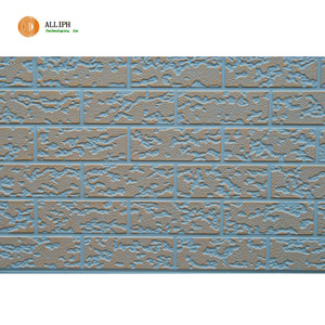 Sản phẩm mới Kim Loại Dập Nổi Cứng Nhắc PU Bọt Bánh <span class=keywords><strong>Sandwich</strong></span> Panel Tường Trang Trí Cách Nhiệt - Product Image 5