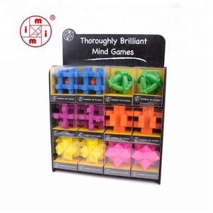 ICTI nhà máy Thông Minh 3D gỗ teaser brain câu đố đồ chơi vui cube iq trò chơi iq đồ chơi 3d câu đố bóng cho người lớn - Product Image 4