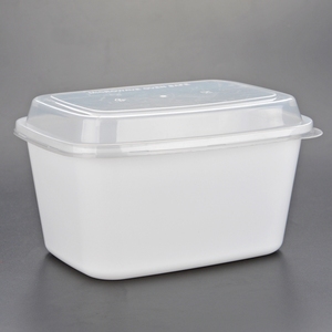 2000Ml Hình Chữ Nhật Và Trong Suốt Chấp Nhận Đặt Hàng Tùy Chỉnh Tính Năng Dùng Một Lần Thực Phẩm Nhựa Đông Lạnh Bao Bì Thực Phẩm <span class=keywords><strong>Container</strong></span> - Product Image 2