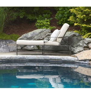 Chaise longue réglable <span class=keywords><strong>en</strong></span> aluminium moulé élégante pour <span class=keywords><strong>jardin</strong></span>, terrasse, terrasse - Product Image 5