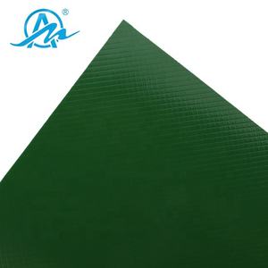 Resistente all'usura verde in pvc a buon mercato piatto nastro trasportatore con il modello del diamante fondo - Product Image 4
