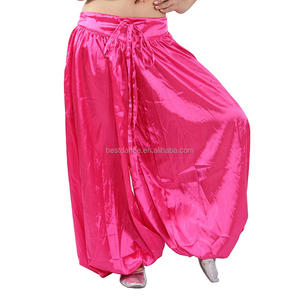 En iyi dans harem pantolon GENIE PANTOLON PANTOLON ORYANTAL dans kostümü ELBISE KıYAFETI ARTı BOYUTU - Product Image 4