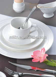 Doble línea serie hotel & restaurant de porcelana fina, porcelin placa del cargador, cargador de planchas al por mayor - Product Image 6