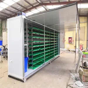 Automatic grass fodder system hydroponic fodder machine