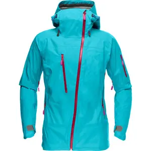 彩色防水滑雪夹克户外女式外套