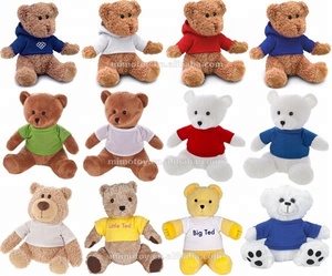 Orsacchiotto Gigante in Morbido <span class=keywords><strong>Peluche</strong></span> di Cashmere Marrone con Maglietta Personalizzabile per Bambini - Product Image 6
