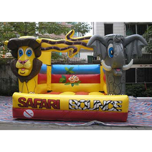 12 persone gommone doppio scorrevole di acqua gonfiabile casa di rimbalzo - Product Image 6