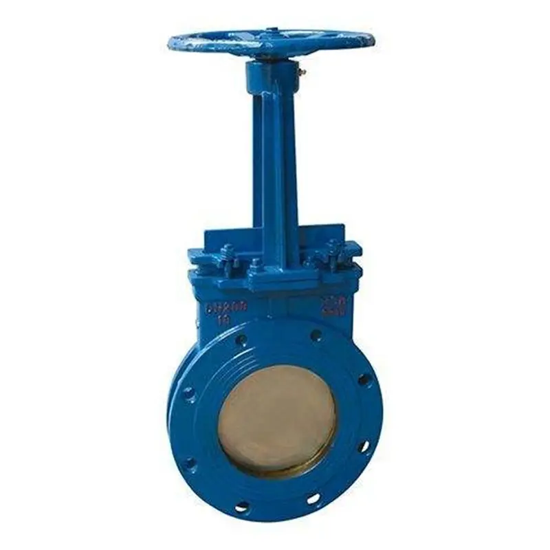 China supplier good selling 4 Inch Crane Resilient Seated Ductile Iron Knife Gate Valve cast iron gate valve