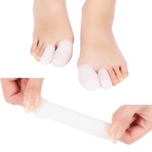 Protège-<span class=keywords><strong>doigts</strong></span> en gel pour orteils, cors et hallux valgus, redresseur d'orteils - Product Image 4