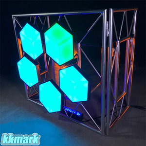Celosía de aluminio de <span class=keywords><strong>DJ</strong></span> de mesa portátil plegable de trabajo con frontboard - Product Image 4