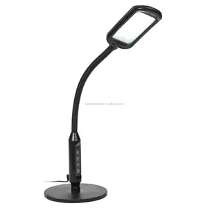 LED Reading Floor Lamp With Flexible Gooseneck For Home And Office Decor