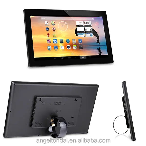 15.6 Inch 450cd/m2 Industrial Wall Mount Capacitive Screen Tablet Pc Android Touch All In 1