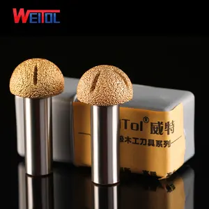 Weitol PCD stone engraving bits diamond cove box bit for marble cutting bits