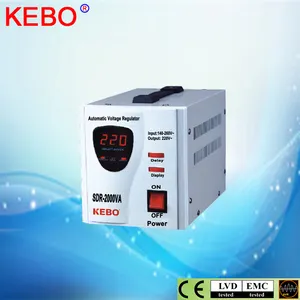 Regulador de voltaje automático digital monofásico avr kebo, 220V