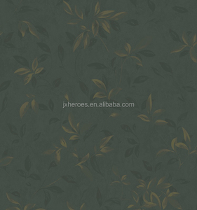 Nuovo Catalogo 2018 <span class=keywords><strong>Carta</strong></span> <span class=keywords><strong>da</strong></span> <span class=keywords><strong>Parati</strong></span> in PVC Stile Fresco con Design a Foglia Bicolore - Product Image 6