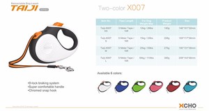 2021 XCHO top sales 110lbs guinzaglio retrattile in nylon con guinzaglio per nebbia - Product Image 3