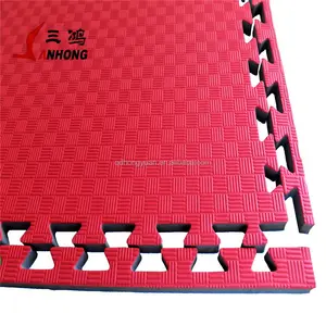 SanHong mat cn shn wtf approved tatami taekwondo durable wtf tatami puzzle mat taekwondo karate training 2cm 2.5cm 3cm 4cm 5cm woven bags or cartons