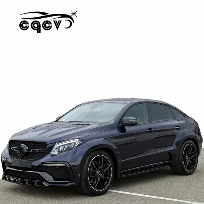 Cqcv Stijl Wide Body Kit Voor Mercedes Benz Gle-Klasse Gle Coupe Voorbumper Lip Achterbumper lip Side Rokken Spatbord