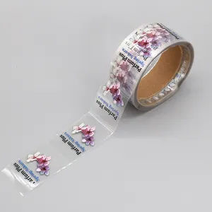 Professional Supplier Custom Transparent Label Printing