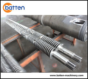 联塑 65/132 塑料机器锥形双螺杆桶 - Product Image 2