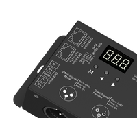 Décodeur DMX512 et RDM à courant constant 4 canaux Skydance D4C-XE, contrôleur DMX 512 LED, mode RGB RGBW autonome numérique