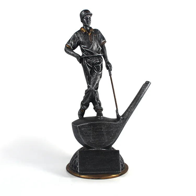 Mới nhất tùy chỉnh nhựa Golf Trophy