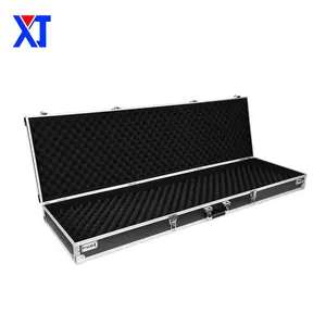 Customized Size Durable Storage Aluminum Music Instrument Keyboard Case with Foam