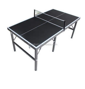 Pliant Table de <span class=keywords><strong>Ping</strong></span>-<span class=keywords><strong>Pong</strong></span> Portable Balles de <span class=keywords><strong>Ping</strong></span>-<span class=keywords><strong>Pong</strong></span> <span class=keywords><strong>Filet</strong></span> Raquette Batte <span class=keywords><strong>Mini</strong></span> Taille D'intérieur Ensemble - Product Image 2