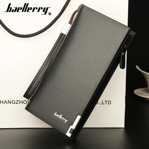 Portafoglio Baellerry all'ingrosso di alta qualità in morbida pelle PU tasche per telefono portamonete <span class=keywords><strong>da</strong></span> <span class=keywords><strong>uomo</strong></span> con cerniera portafoglio lungo <span class=keywords><strong>Clutch</strong></span> per gli uomini - Product Image 4